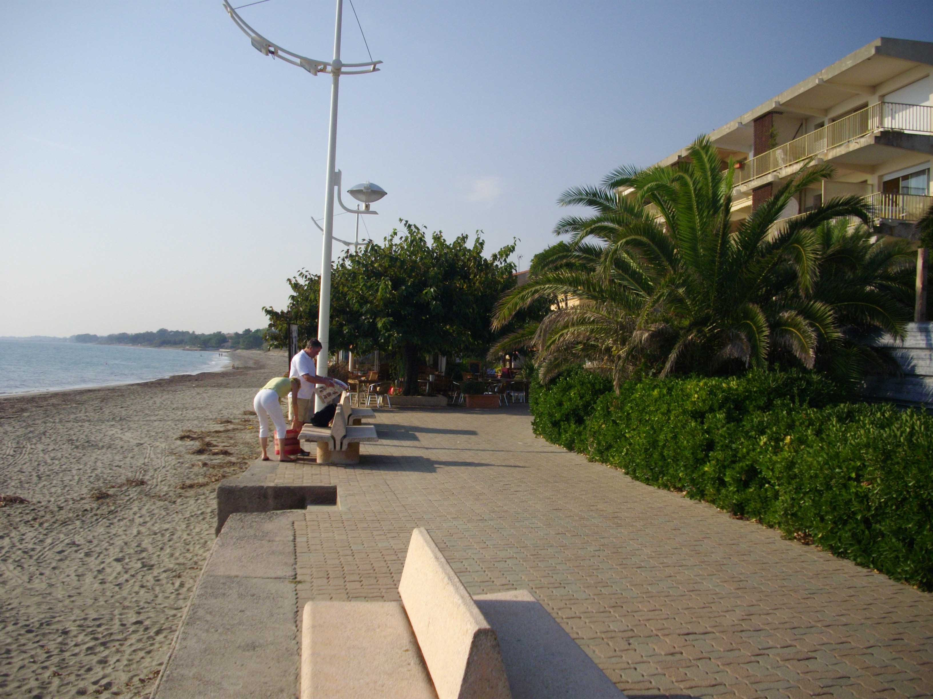 Strandpromenade Moriani Plage