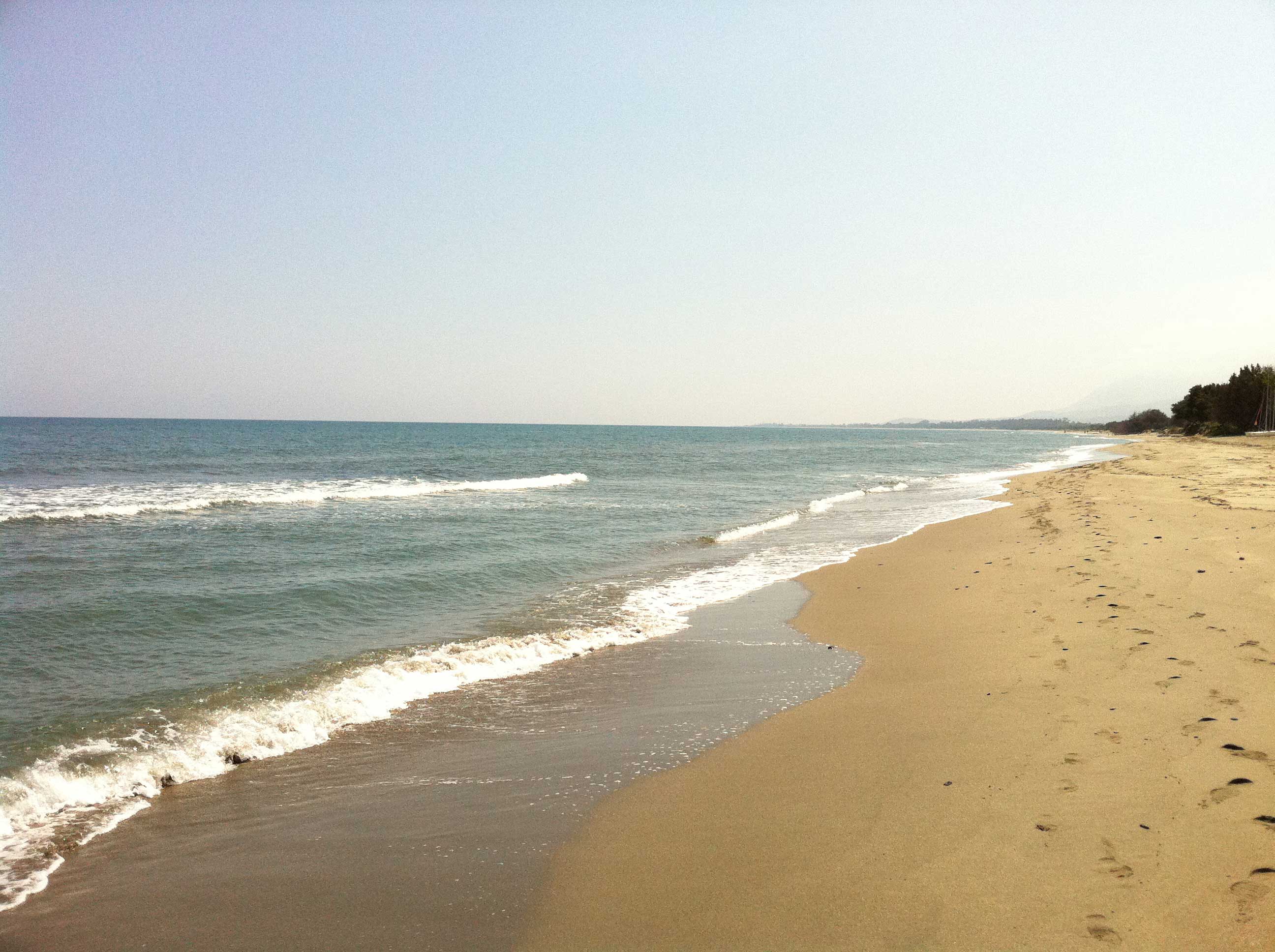 Strand bei Moriani Plage